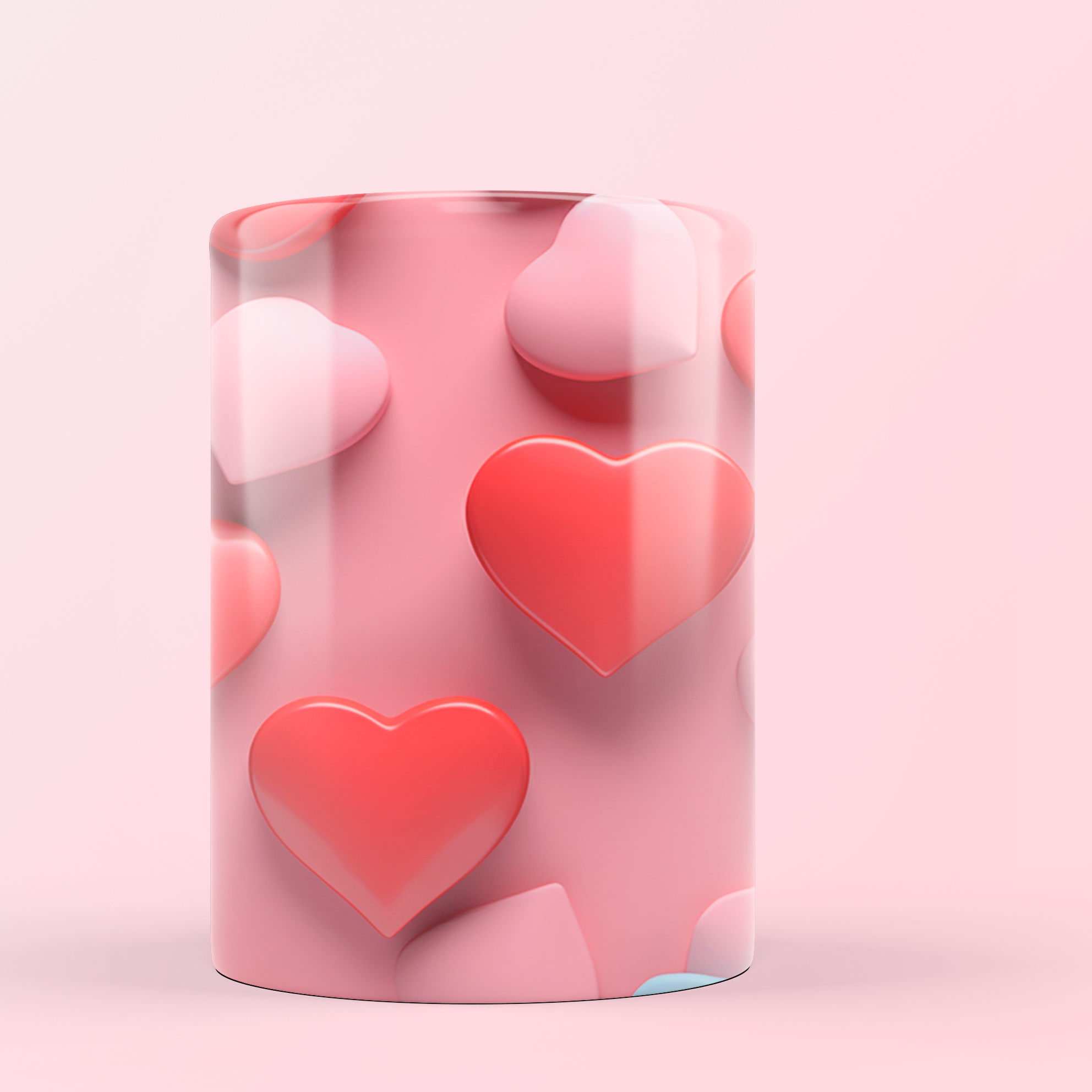 Fondo de corazones 3D